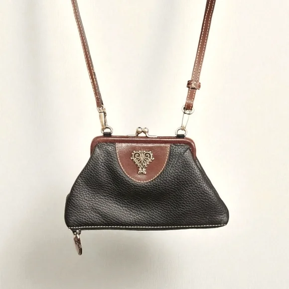 BRIGHTON Vintage Adorable Crossbody Wallet with Detachable and Adjustable Strap - Picture 1 of 7